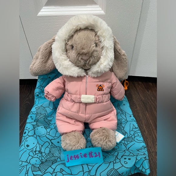 Jellycat Bashful Bunny Snow Suit NWT Authentic ジェリーキャット Jellycat Bashful Bunny Snow Suit NWT Authentic ジェリーキャット